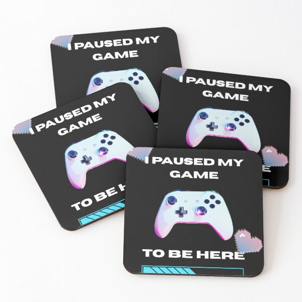 Item preview, I Paused My Game To Be Here Video Game Controller designed and sold by RoyalPrime.