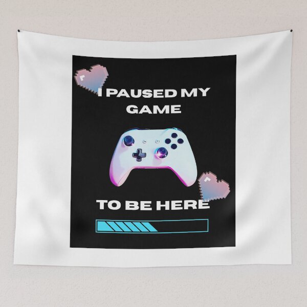 Item preview, I Paused My Game To Be Here Video Game Controller designed and sold by RoyalPrime.