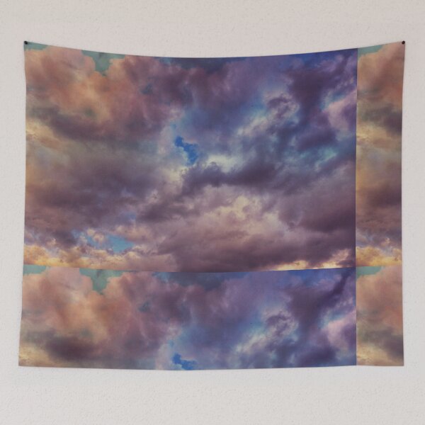 Item preview, After the Storm – Violet and Rose Cloudscape designed and sold by Grand Illusions.