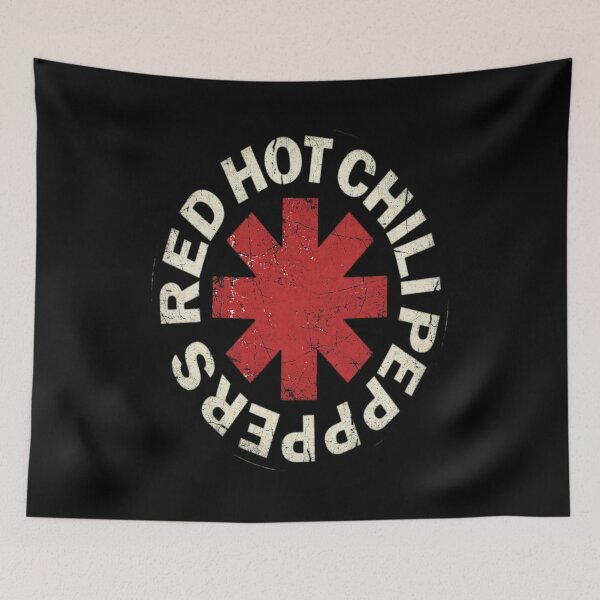 Item preview, Black Hot Peppers Rock Band Graphic New designed and sold by redderkunziee.
