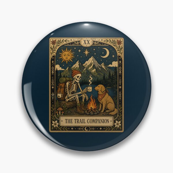 Item preview, Backpacking With Dog Wilderness Tarot Artstyle designed and sold by merchxwear.