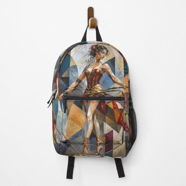 Item preview, Tightrope walker painting designed and sold by GalleryKauffeld.
