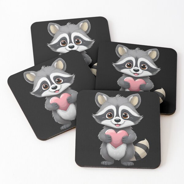 Item preview, Keep Calm Love Raccoons designed and sold by RockitBaby.