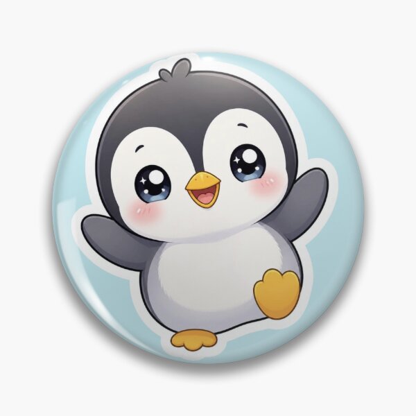 Item preview, Cute Dancing Penguin Sticker designed and sold by The Digital Compass.