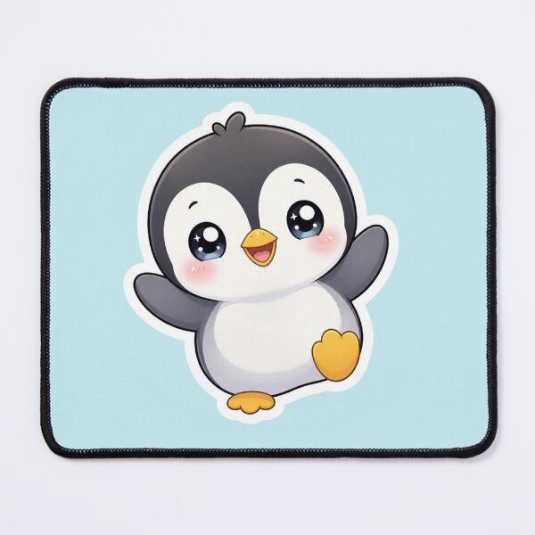 Item preview, Cute Dancing Penguin Sticker designed and sold by The Digital Compass.