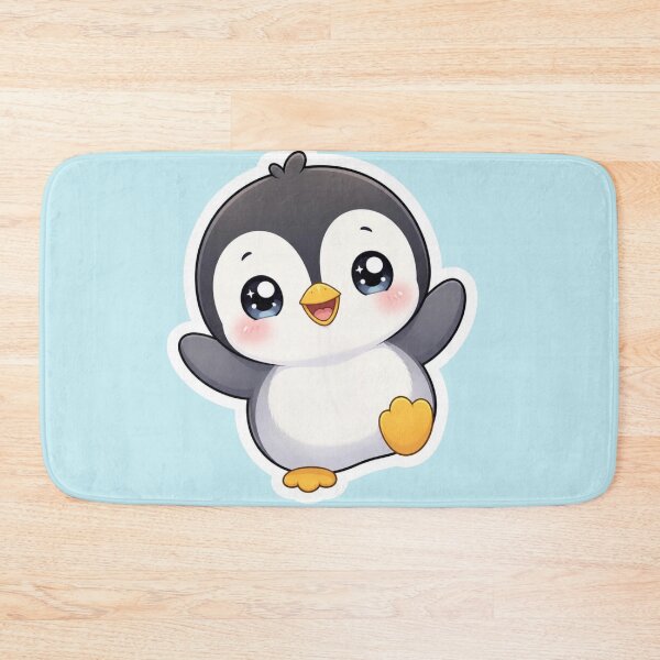 Item preview, Cute Dancing Penguin Sticker designed and sold by The Digital Compass.