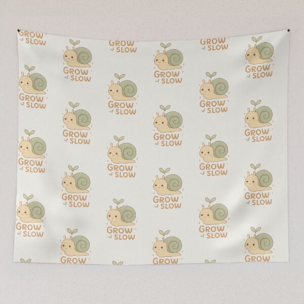 Item preview, Sprout Snail – Grow Slow Motivational Sticker designed and sold by Cerys-GS.