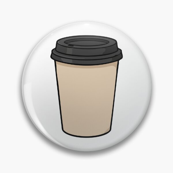 Item preview, Blank Takeaway Coffee Cup Sticker Design designed and sold by VectorForge Studio.