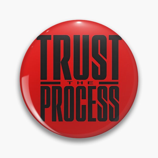 Item preview, Trust the Process – Motivational Typography Design designed and sold by ManggaeJM.