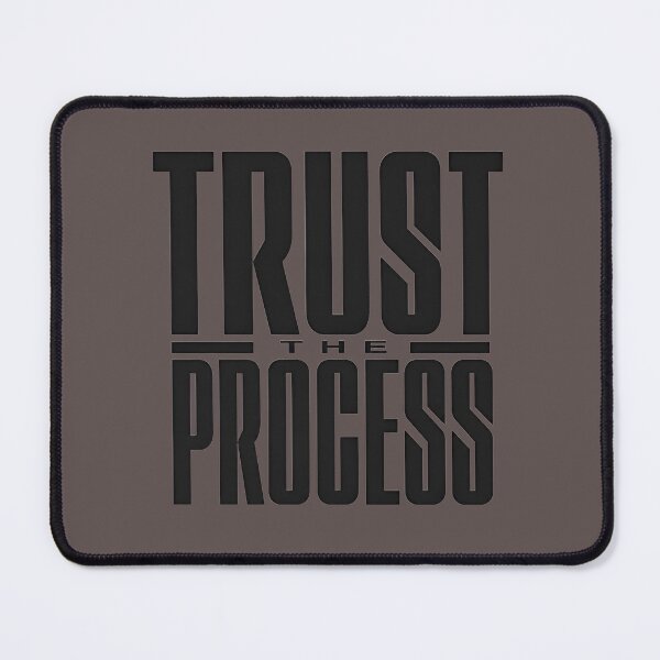Item preview, Trust the Process – Motivational Typography Design designed and sold by ManggaeJM.