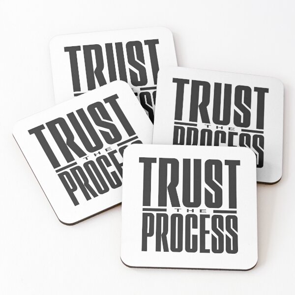 Item preview, Trust the Process – Motivational Typography Design designed and sold by ManggaeJM.