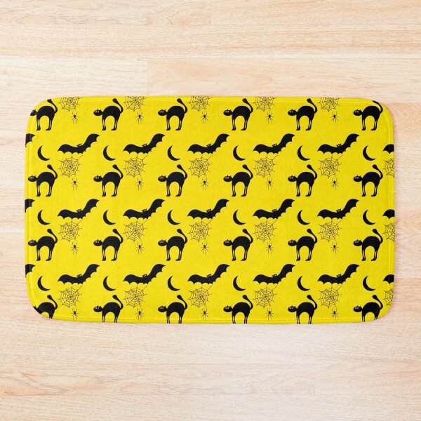 Item preview, Black Cats Bats and Moons Halloween Pattern designed and sold by Vac1.