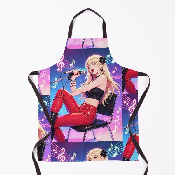 Item preview, Y2K Blonde Singer — Music Notes Aesthetic designed and sold by Bondingbonding.