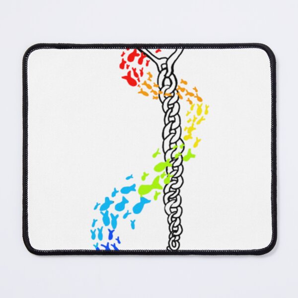 Artikelvorschau, Rainbow Heart chain entworfen und verkauft von millerdodson.