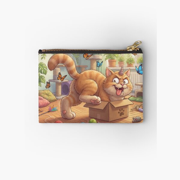 Item preview, The Little Horned Cat and the Butterfly Box designed and sold by TreatLLC.
