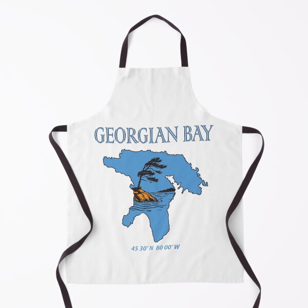 Item preview, Georgian Bay Coastal Silhouette designed and sold by Fragmented Murmurings.