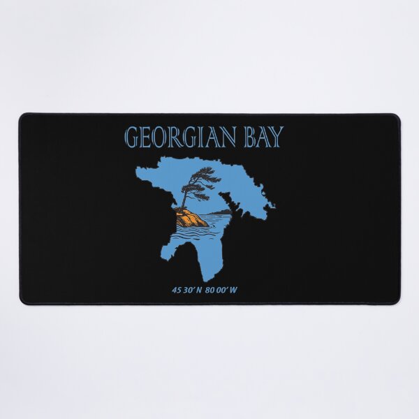 Item preview, Georgian Bay Coastal Silhouette designed and sold by Fragmented Murmurings.