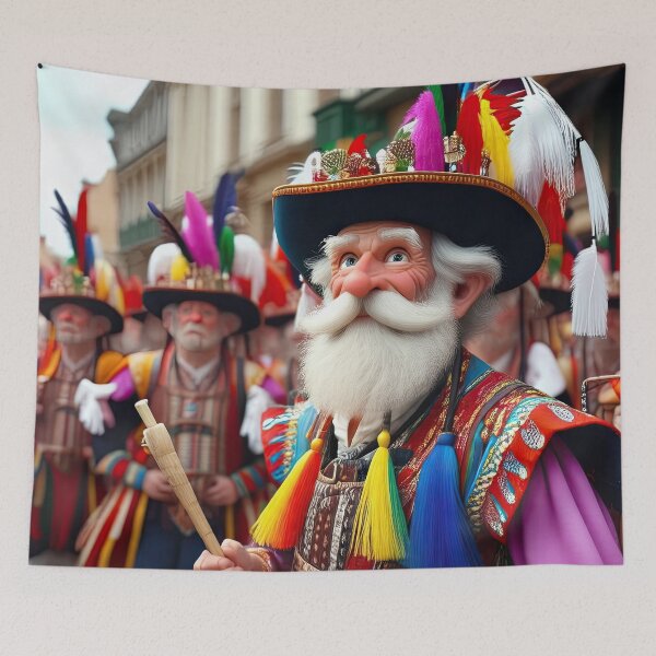 Item preview, Old Fart as a Morris Dancer designed and sold by Colin Bentham.