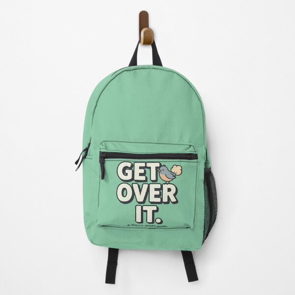 Item preview, Get Over It Silly Buffoon Funny Bird Quote designed and sold by Amir Faysal.