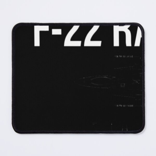 Item preview, F-22 Raptor (White Stencil-No Background) designed and sold by DeBrainstore.