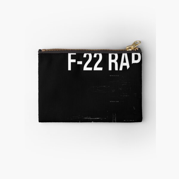 Item preview, F-22 Raptor (White Stencil-No Background) designed and sold by DeBrainstore.