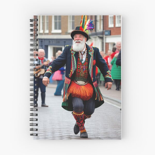 Item preview, Old Fart as a Morris Dancer designed and sold by Colin Bentham.