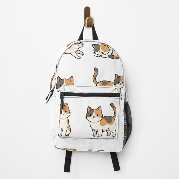 Item preview, Cute Calico Cat Collection Cute Kitten Poses Pastel Aesthetic designed and sold by Rehnair.
