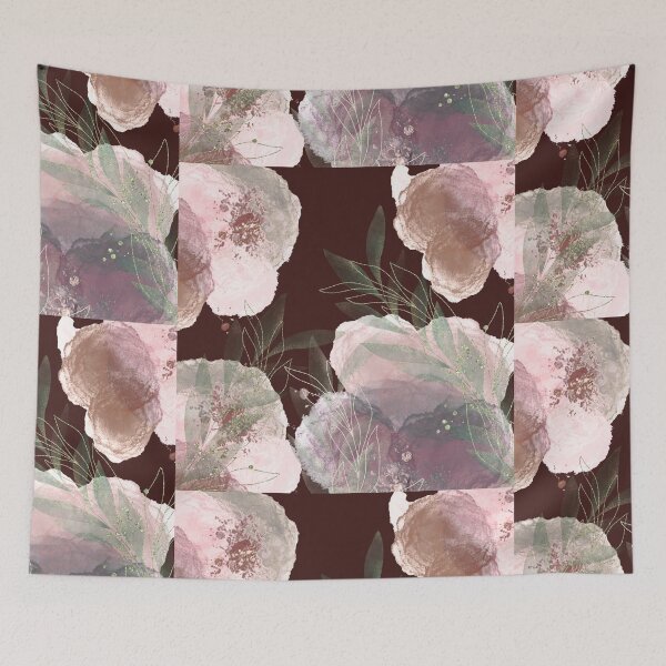 Item preview, Gilded Botanicals — purple designed and sold by WanderEastArt.