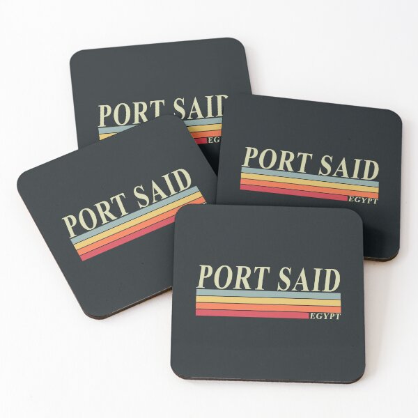 Item preview, PORT SAID Egypt Retro Vintage Design designed and sold by Mo5tar.