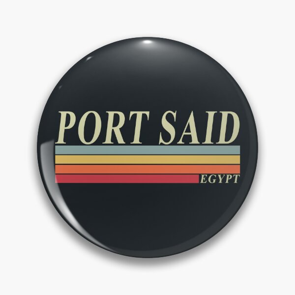 Item preview, PORT SAID Egypt Retro Vintage Design designed and sold by Mo5tar.