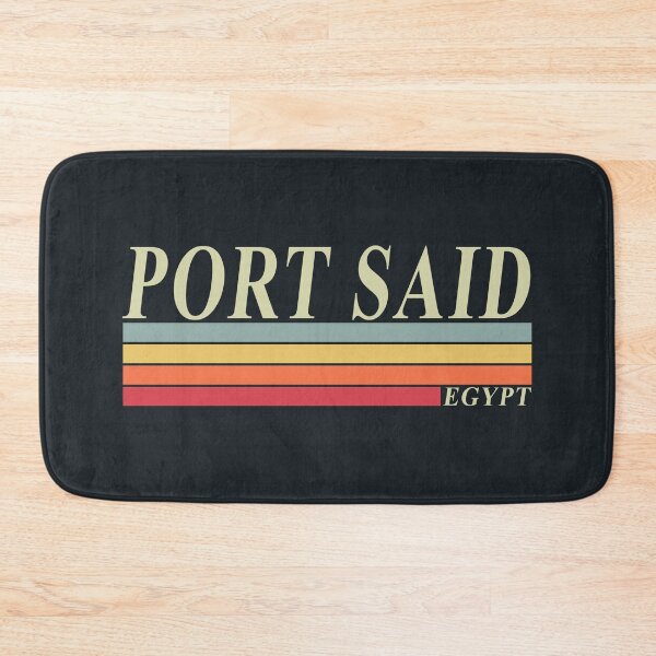 Item preview, PORT SAID Egypt Retro Vintage Design designed and sold by Mo5tar.