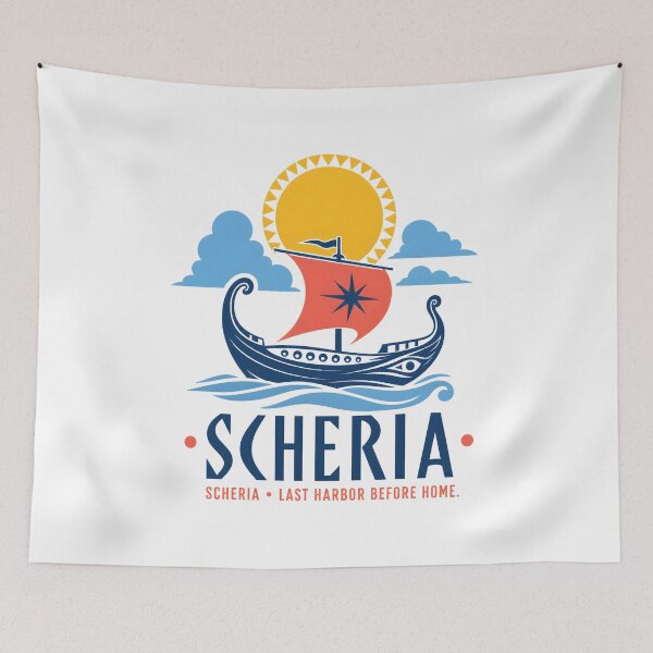 Item preview, The Odyssey - Scheria, Last Harbor Before Home designed and sold by Fenay Designs.