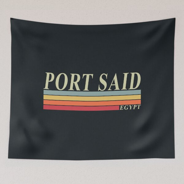 Item preview, PORT SAID Egypt Retro Vintage Design designed and sold by Mo5tar.