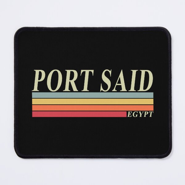 Item preview, PORT SAID Egypt Retro Vintage Design designed and sold by Mo5tar.