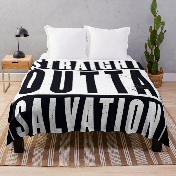 Item preview, Straight Outta Salvation Faith Humor designed and sold by Victor Shadehorn.