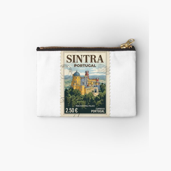 Item preview, Vintage Pena National Palace Sintra Portugal Travel Stamp designed and sold by k3rstman1.
