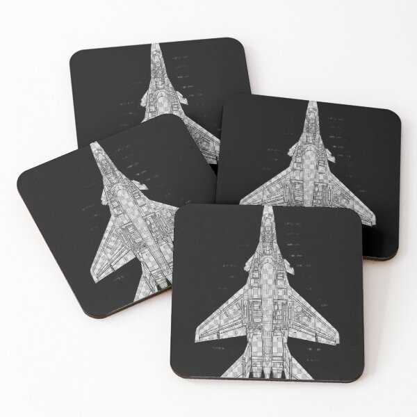 Item preview, F-22 Raptor Schematic designed and sold by DeBrainstore.