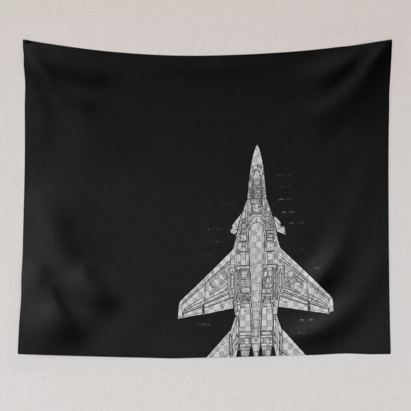 Item preview, F-22 Raptor Schematic designed and sold by DeBrainstore.