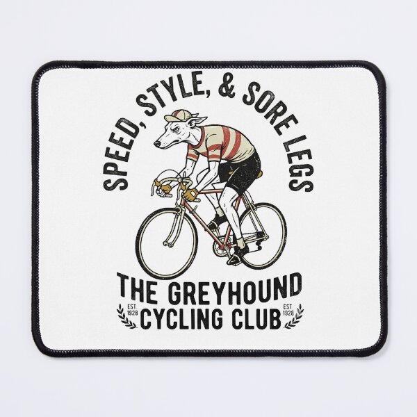 Item preview, Greyhound Cycling Club | Speed Style & Sore Legs | Funny Cycling Dog Shirt designed and sold by CH-4TEE.