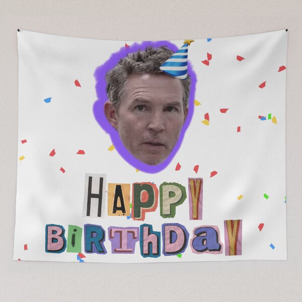 Item preview, shawn hatosy happy birthday card designed and sold by musclegirly.