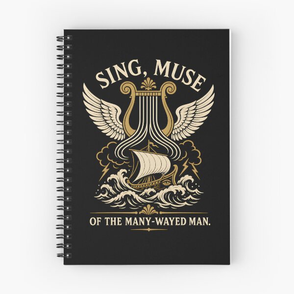Item preview, The Odyssey - Sing, Muse of the Many-Wayed Man designed and sold by Fenay Designs.