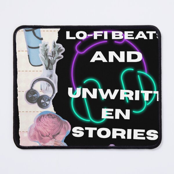 Item preview, Lofi Beats And Unwritten Stories Aesthetic designed and sold by RoyalPrime.