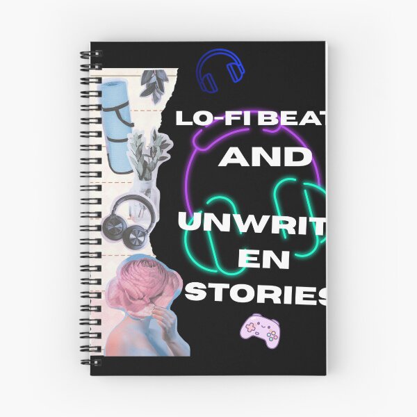 Item preview, Lofi Beats And Unwritten Stories Aesthetic designed and sold by RoyalPrime.