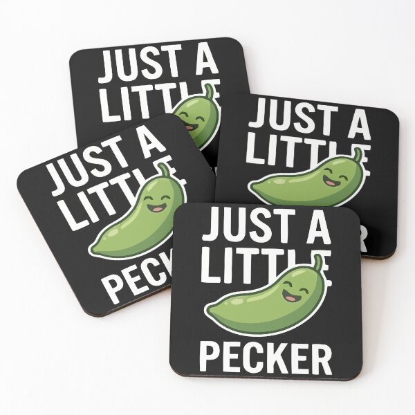 Item preview, Just A Little Pecker Funny Pickle Pun designed and sold by Amir Faysal.