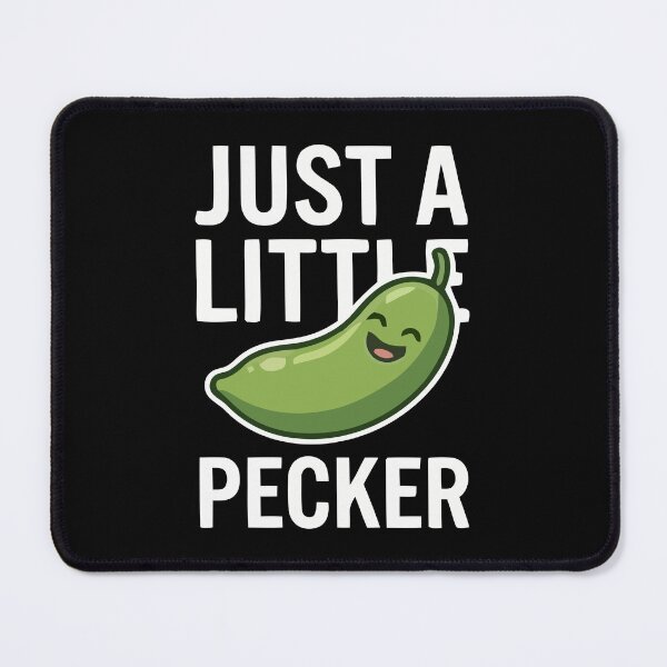 Item preview, Just A Little Pecker Funny Pickle Pun designed and sold by Amir Faysal.