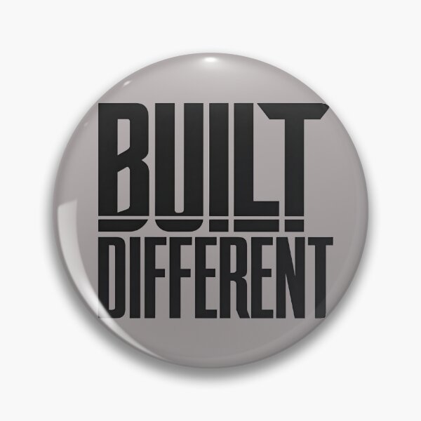 Item preview, Built Different – Bold Motivational Typography Design designed and sold by ManggaeJM.