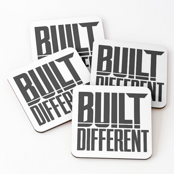 Item preview, Built Different – Bold Motivational Typography Design designed and sold by ManggaeJM.