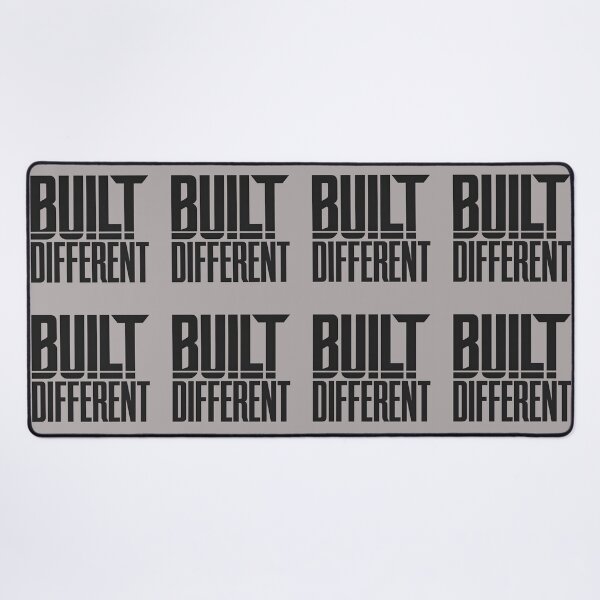 Item preview, Built Different – Bold Motivational Typography Design designed and sold by ManggaeJM.