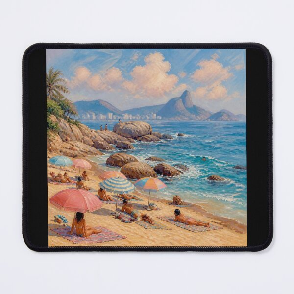 Item preview, Arpoador (the Harpoon )a small peninsula between Ipanema and Copacabana.#1 designed and sold by Helios Be. Lavsh.