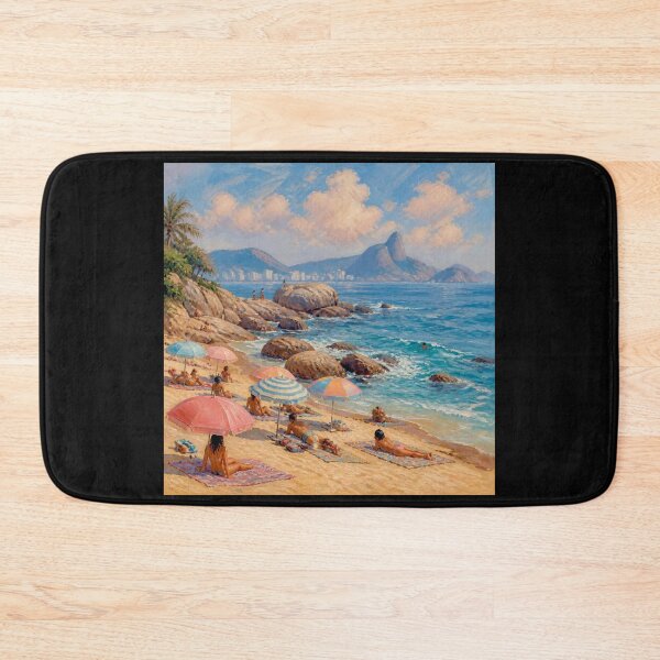 Item preview, Arpoador (the Harpoon )a small peninsula between Ipanema and Copacabana.#1 designed and sold by Helios Be. Lavsh.